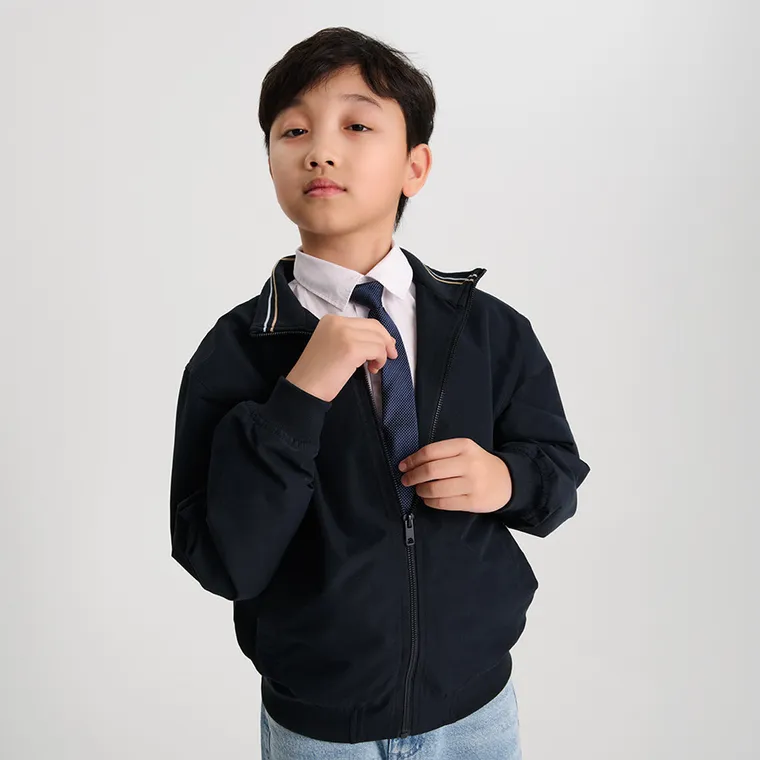 Cool Club, Kurtka chłopięca, oversize, granatowa