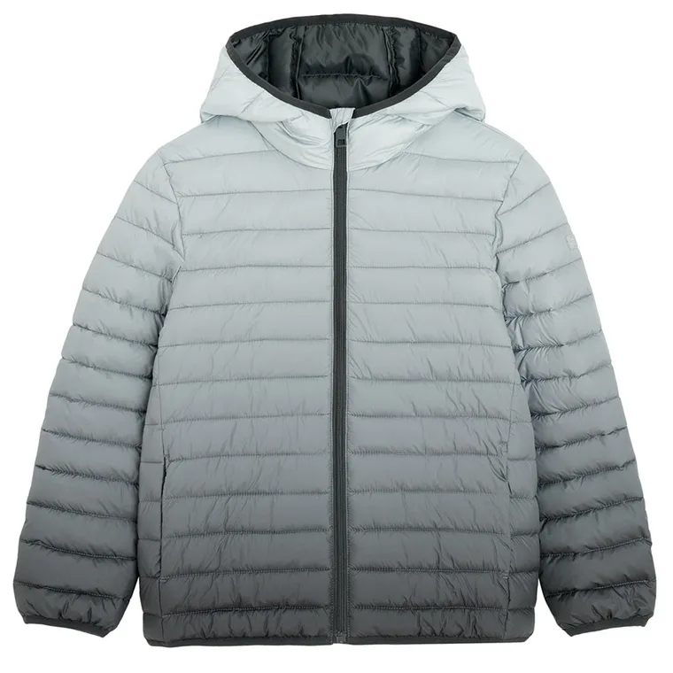 Cool Club, Kurtka chłopięca z kapturem, szara