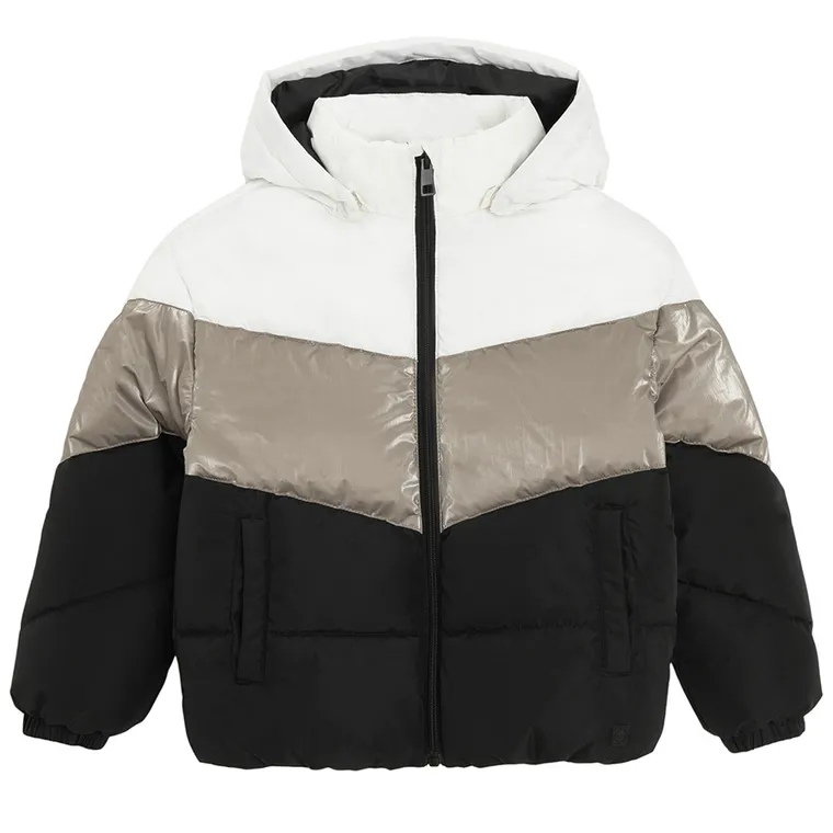 Cool Club, Kurtka dziewczęca z kapturem, ocieplana, mix