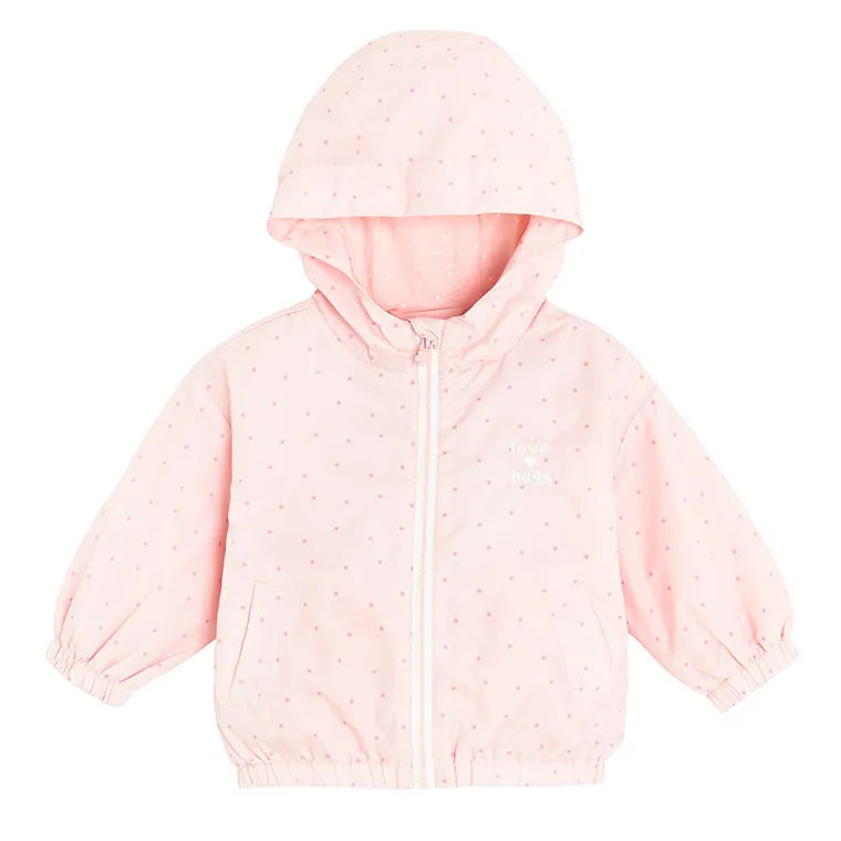Cool Club, Kurtka dziewczęca z kapturem, różowa