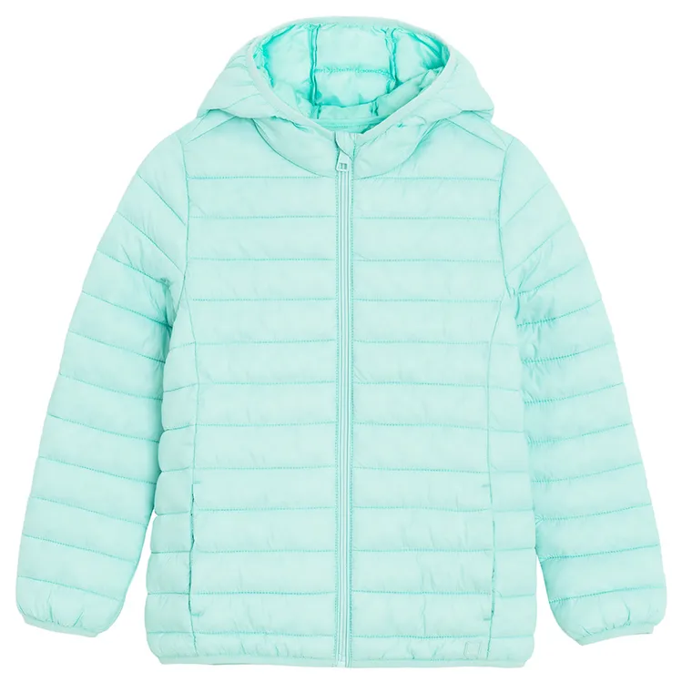 Cool Club, Kurtka dziewczęca z kapturem, zielona