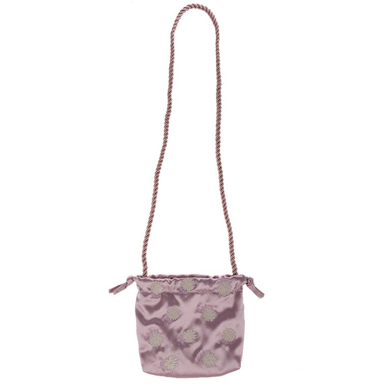 Cool Club, Kwiaty, torebka-worek, różowa