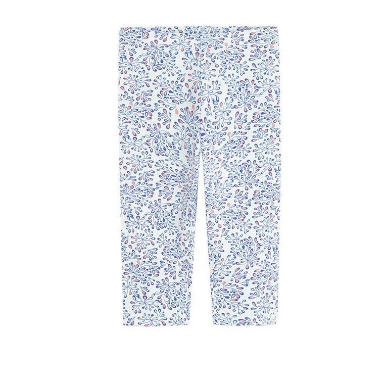 Cool Club, Legginsy dziewczęce 3/4, białe