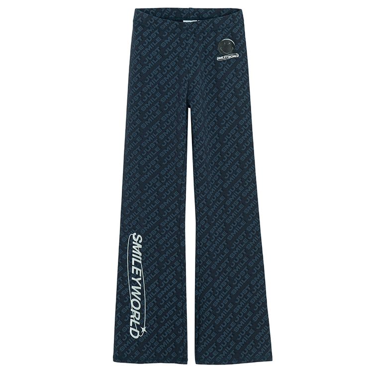 Cool Club, Legginsy dziewczęce, flare, granatowe, SmileyWorld
