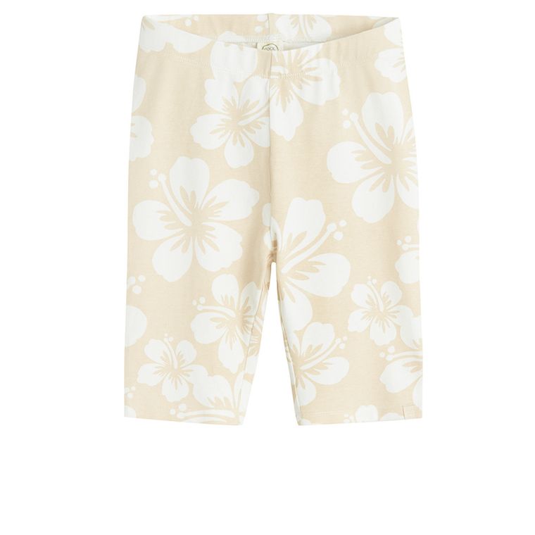 Cool Club, Legginsy dziewczęce, kolarki, beżowe