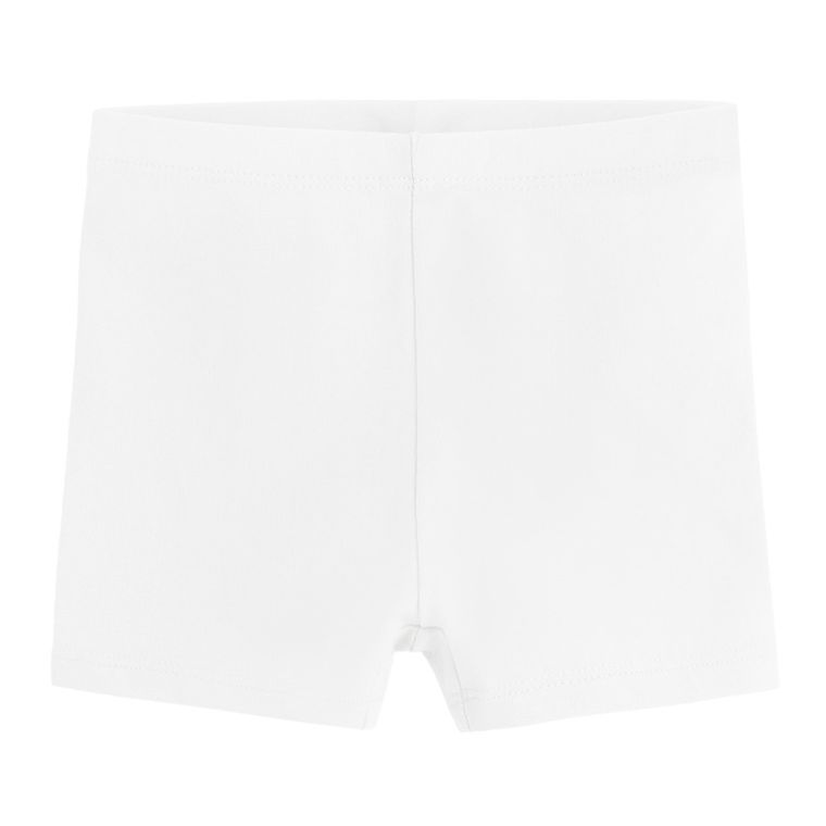 Cool Club, Legginsy dziewczęce, kolarki, białe