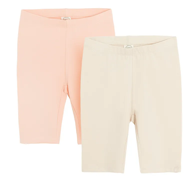 Cool Club, Legginsy dziewczęce, kolarki, mix, zestaw, 2 szt.