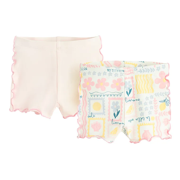 Cool Club, Legginsy dziewczęce, kolarki, mix, zestaw, 2 szt.