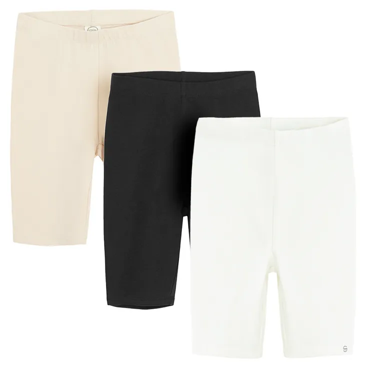 Cool Club, Legginsy dziewczęce, kolarki, mix, zestaw, 3 szt.