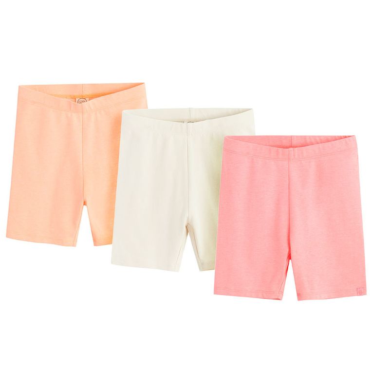 Cool Club, Legginsy dziewczęce, kolarki, mix, zestaw, 3 szt.