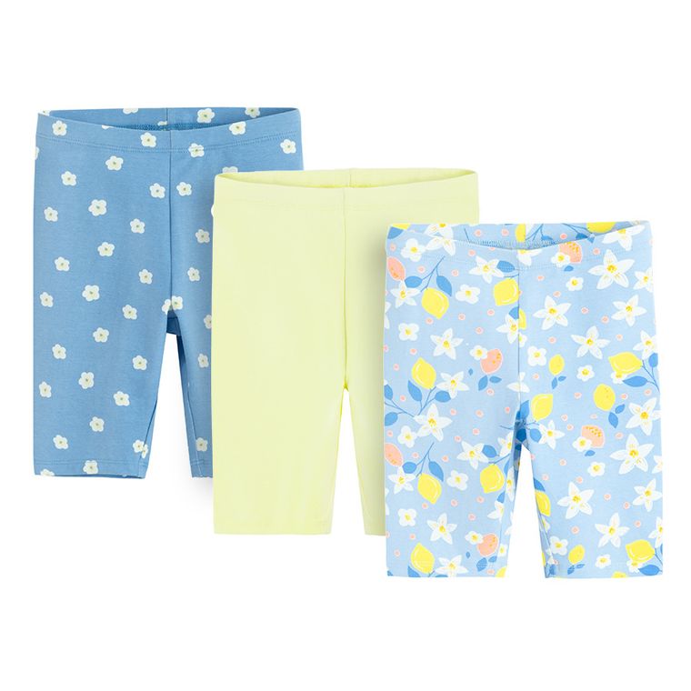 Cool Club, Legginsy dziewczęce, kolarki, mix, zestaw, 3 szt.