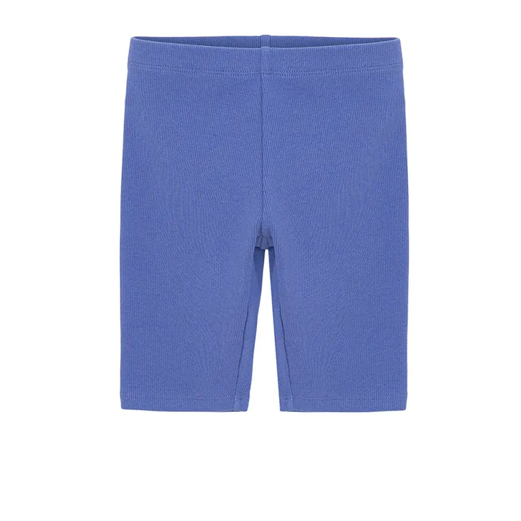 Cool Club, Legginsy dziewczęce, kolarki, prążkowane, niebieskie