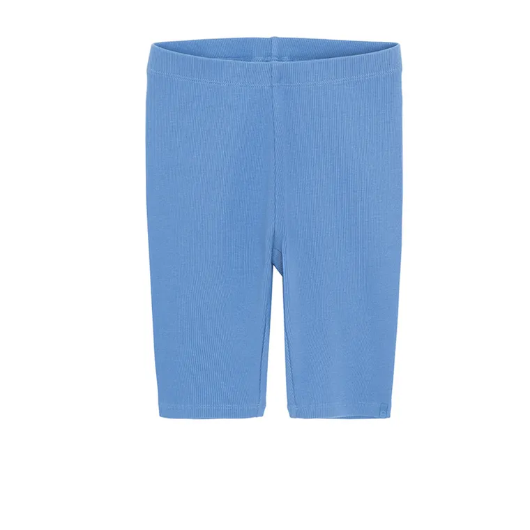 Cool Club, Legginsy dziewczęce, kolarki, prążkowane, niebieskie
