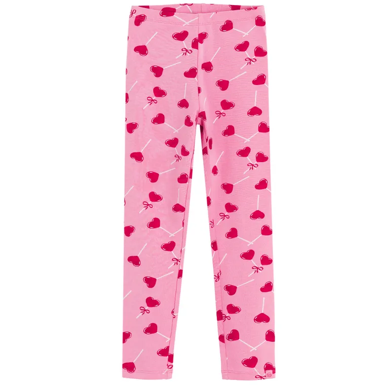 Cool Club, Legginsy dziewczęce, różowe