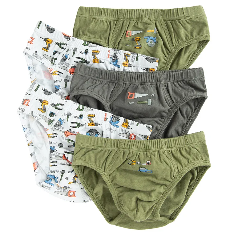 Cool Club, Majtki slipki chłopięce, mix, zestaw, 5 szt.