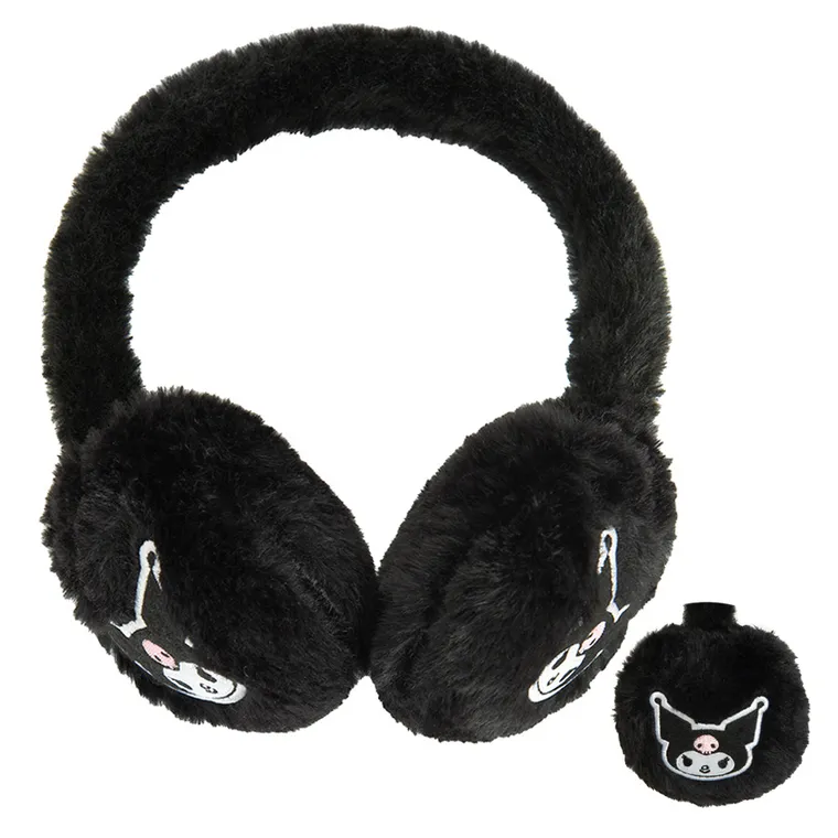 Cool Club, Nauszniki dziewczęce, czarne, Kuromi