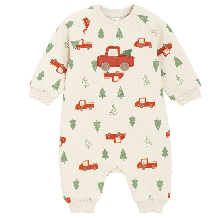 Cool Club, Pajac chłopięcy, beżowy