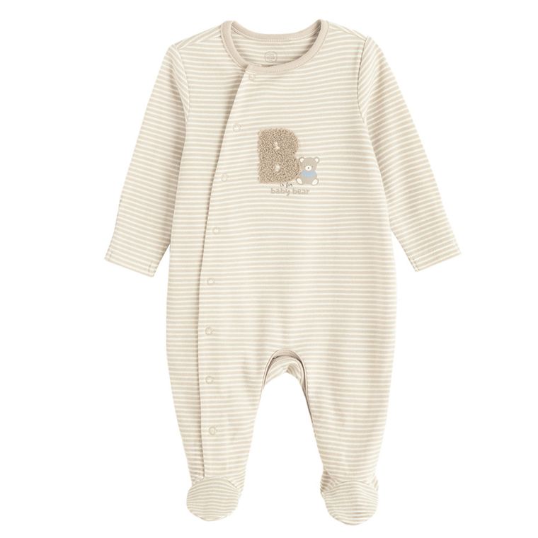 Cool Club, Pajac chłopięcy, ecru