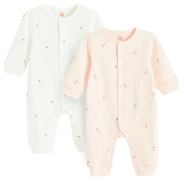 Cool Club, Pajac dziewczęcy, mix, zestaw, 2 szt.