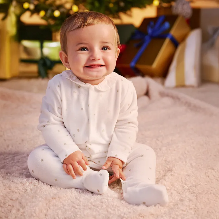 Cool Club, Pajac dziewczęcy, welurowy, biały