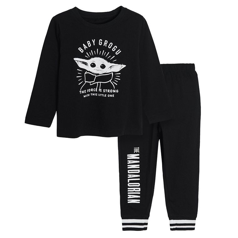 Cool Club, Piżama chłopięca, czarna, Star Wars