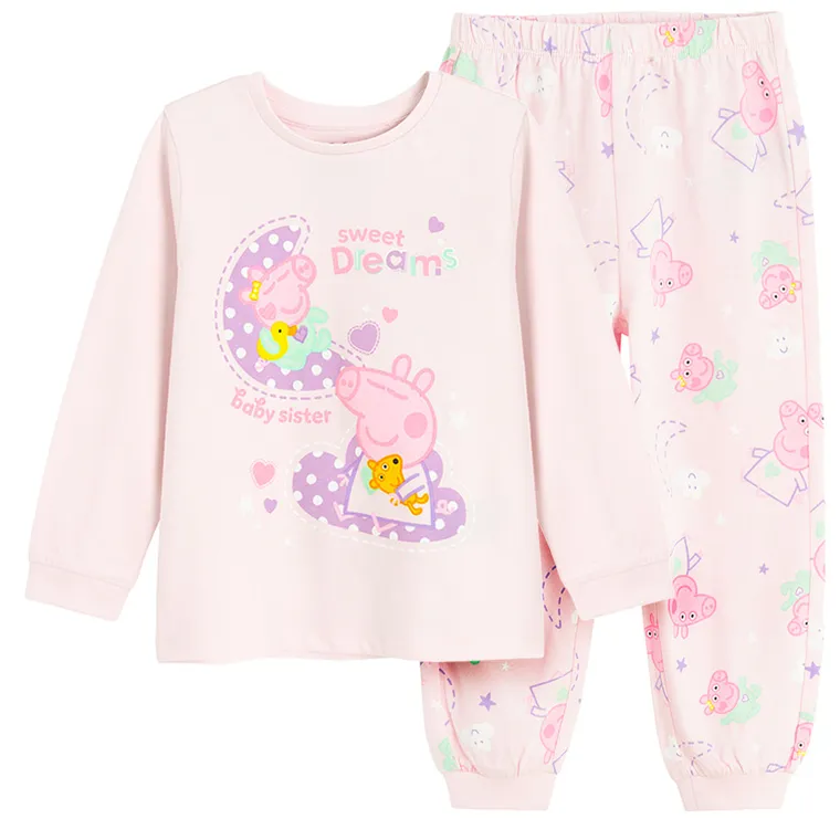 Cool Club, Piżama dziewczęca, różowa, Świnka Peppa