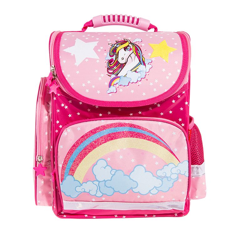 Cool Club, Plecak szkolny, różowy, gwiazdki, jednorożec
