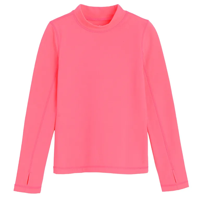 Cool Club, Półgolf dziewczęcy, różowy fluo