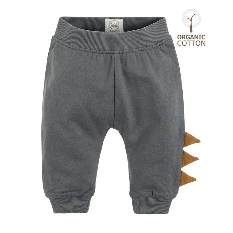 Cool Club, Półśpiochy chłopięce, bawełna organiczna, grafitowe