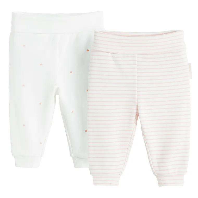 Cool Club, Półśpiochy dziewczęce, białe, zestaw, 2 szt.