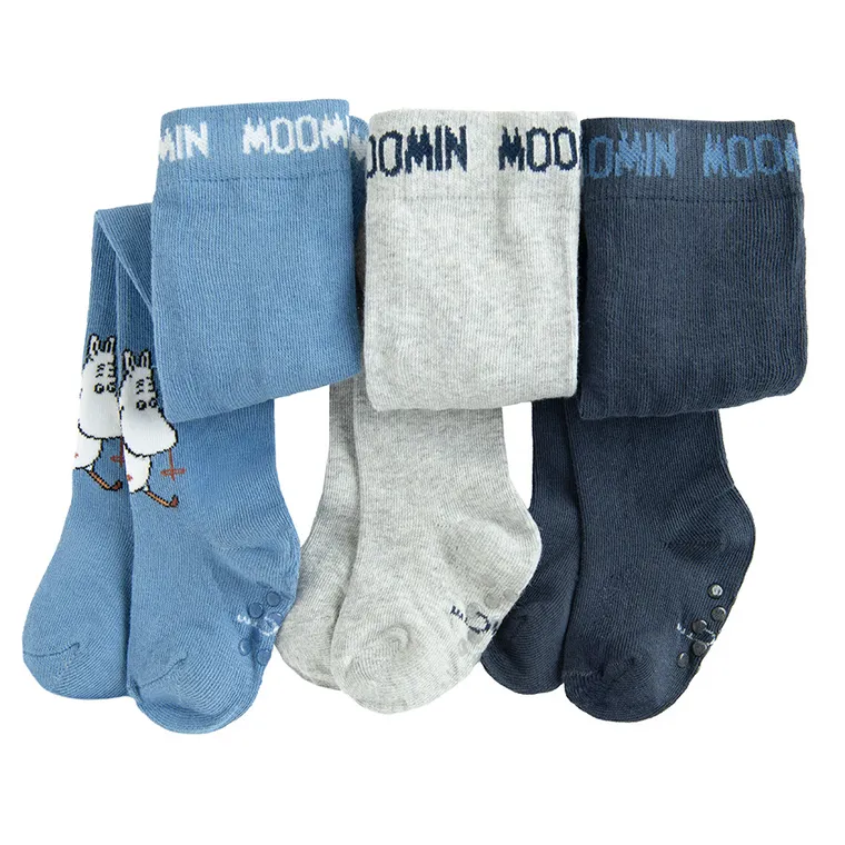 Cool Club, Rajstopy chłopięce, mix, Muminki, zestaw, 3 szt.