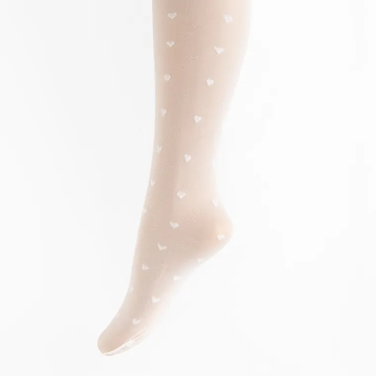 Cool Club, Rajstopy dziewczęce, białe, 20 DEN