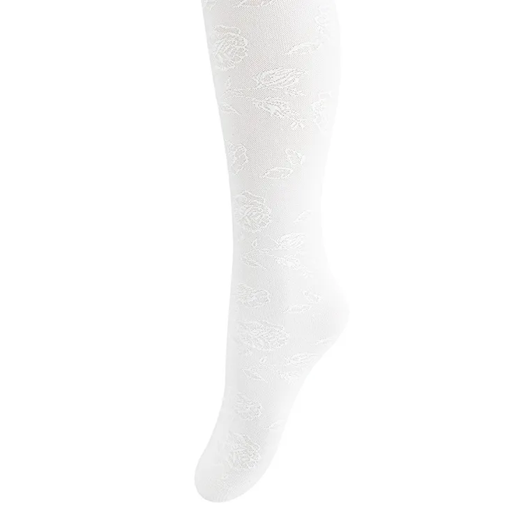 Cool Club, Rajstopy dziewczęce, białe, 40 DEN