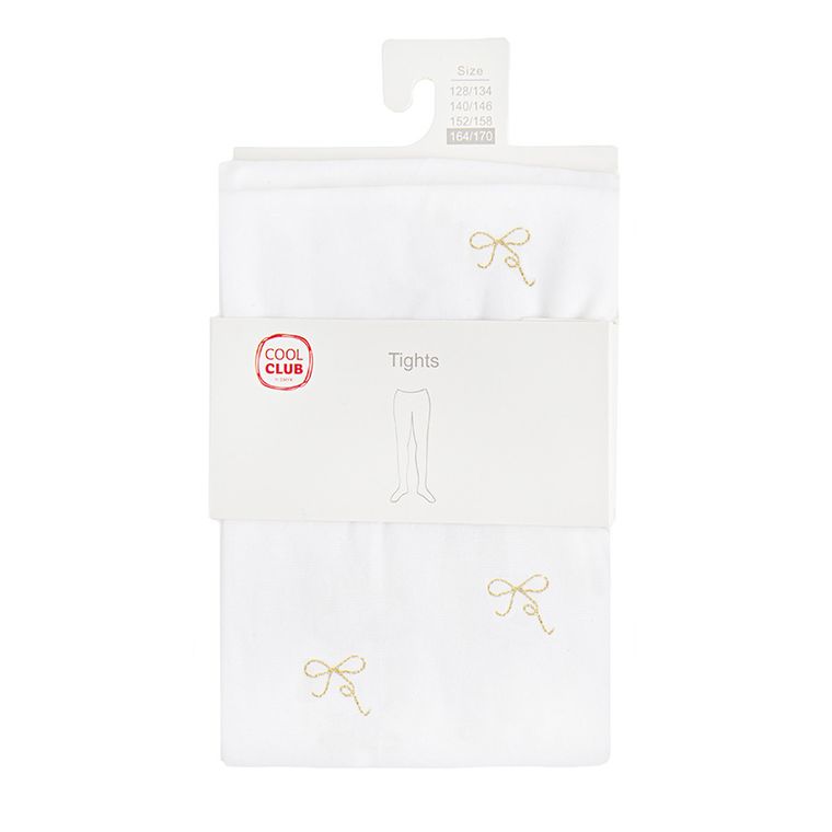 Cool Club, Rajstopy dziewczęce, białe
