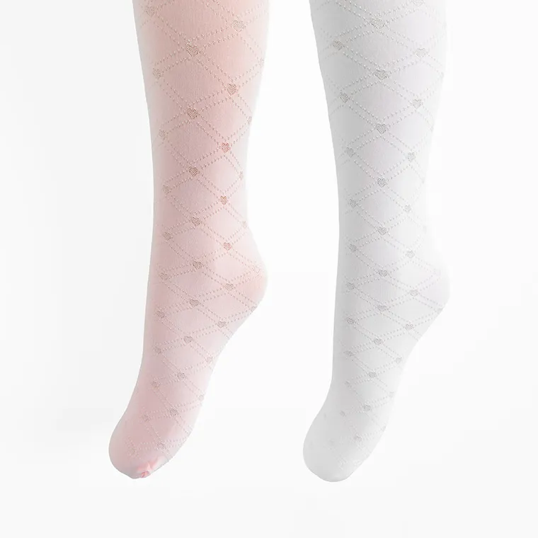 Cool Club, Rajstopy dziewczęce, mix, mikrofibra, 60 DEN, zestaw, 2 szt.