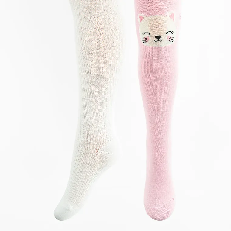 Cool Club, Rajstopy dziewczęce, mix, zestaw, 2 szt.