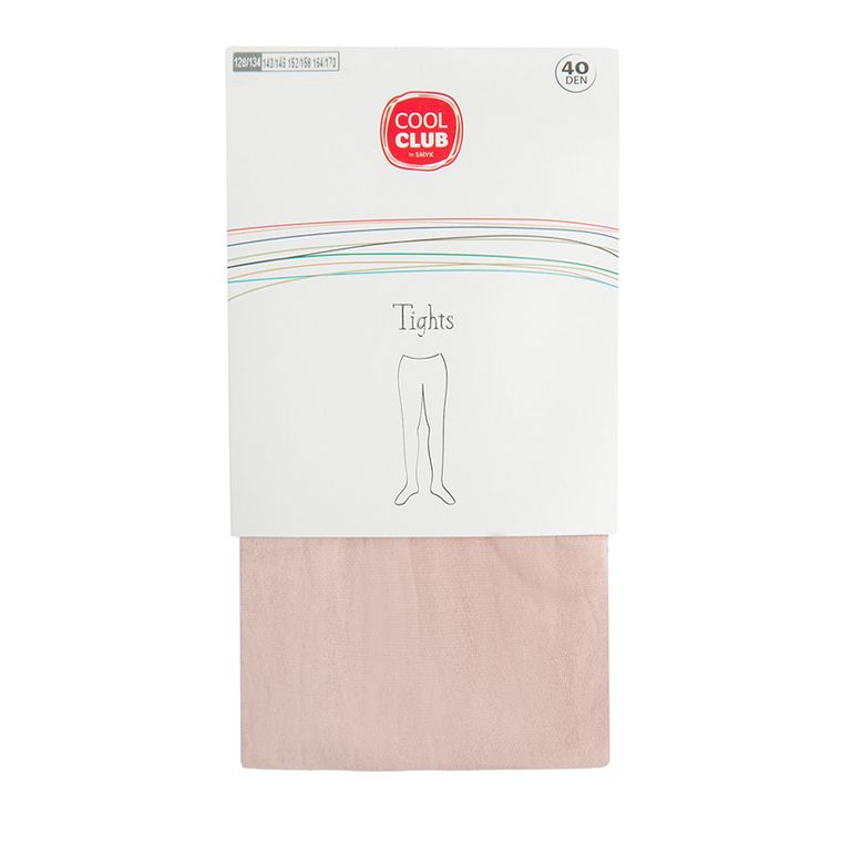 Cool Club, Rajstopy dziewczęce, różowe, 40 DEN
