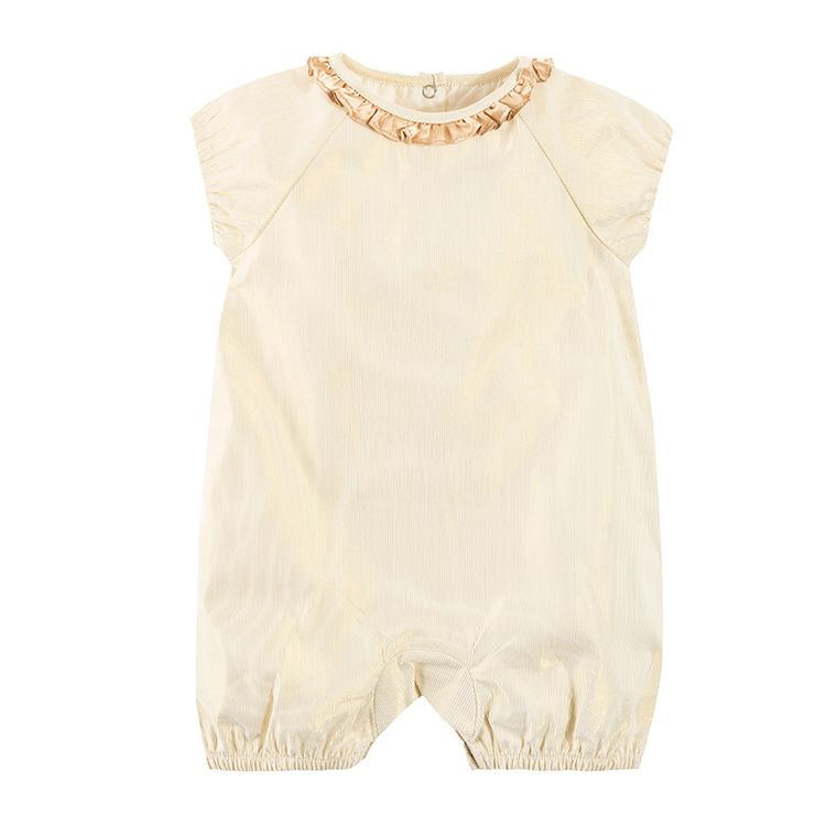 Cool Club, Rampers dziewczęcy, ecru