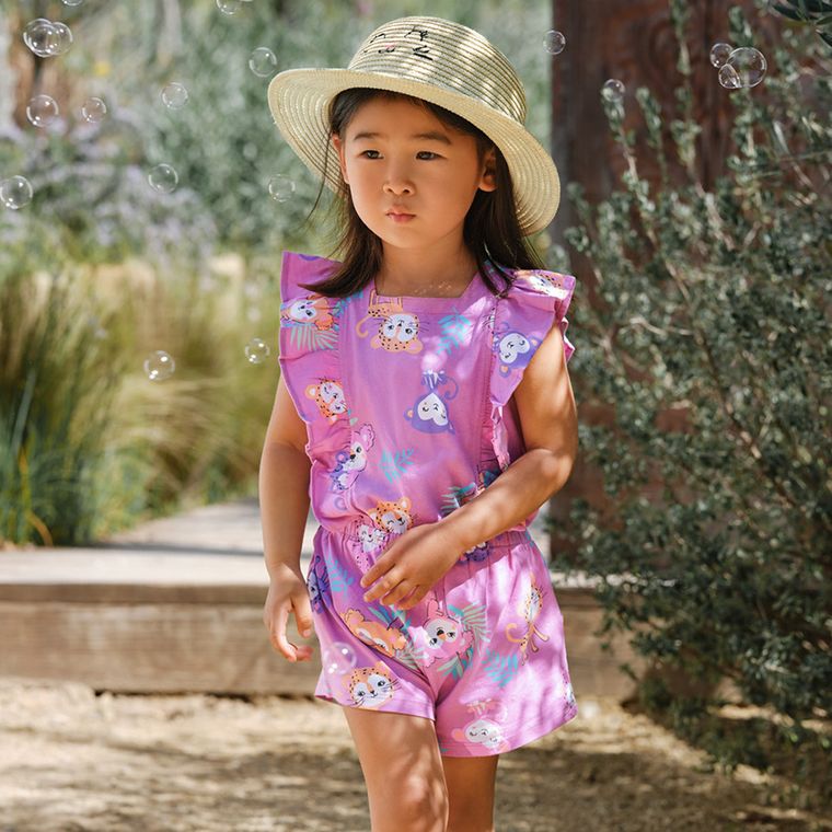 Cool Club, Rampers dziewczęcy, fioletowy