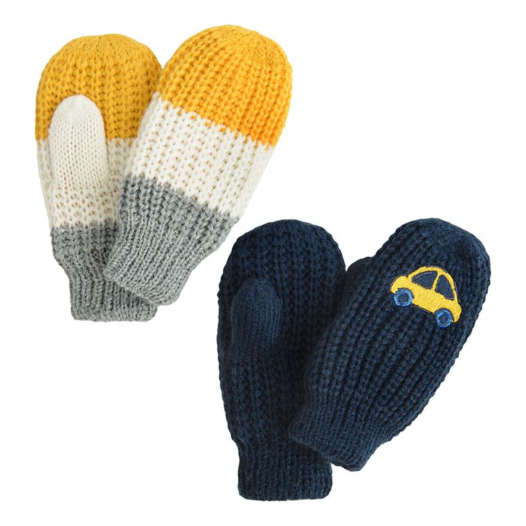 Cool Club, Rękawiczki chłopięce, mix, zestaw, 2 szt.