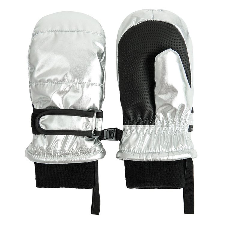 Cool Club, Rękawiczki narciarskie chłopięce, srebrne