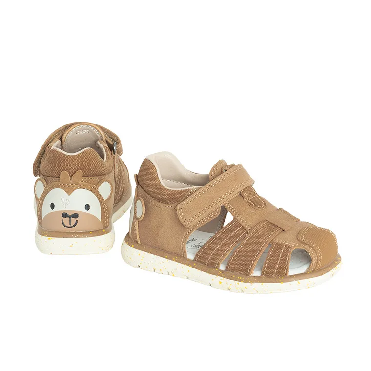 Cool Club, Sandały chłopięce, pachnące, brązowe, Zdrowa Stopa