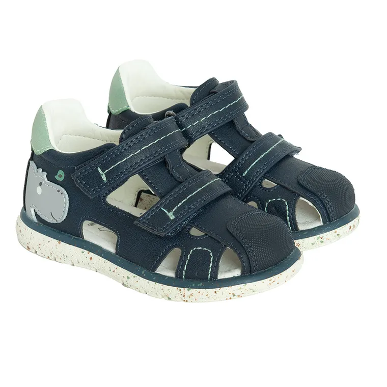 Cool Club, Sandały chłopięce, pachnące, granatowe, Zdrowa Stopa