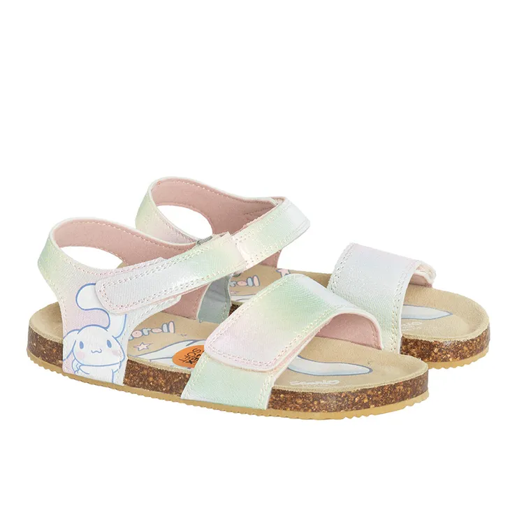 Cool Club, Sandały dziewczęce, mix, skórzana wkładka, Hello Kitty and Friends