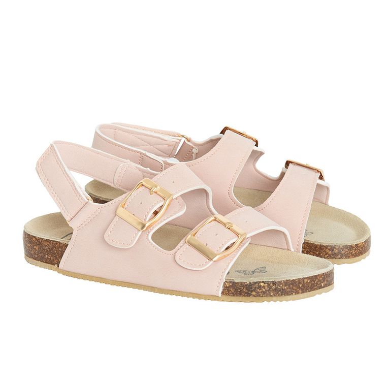 Cool Club, Sandały dziewczęce, różowe, skórzana wkładka
