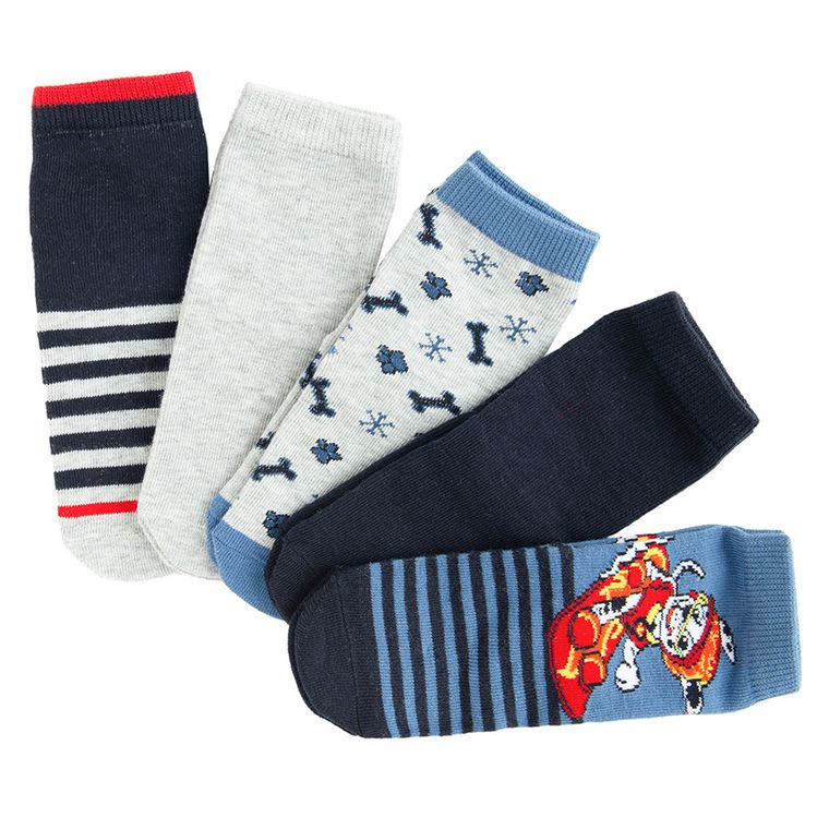 Cool Club, Skarpetki chłopięce, mix, Psi Patrol, zestaw, 5 szt.
