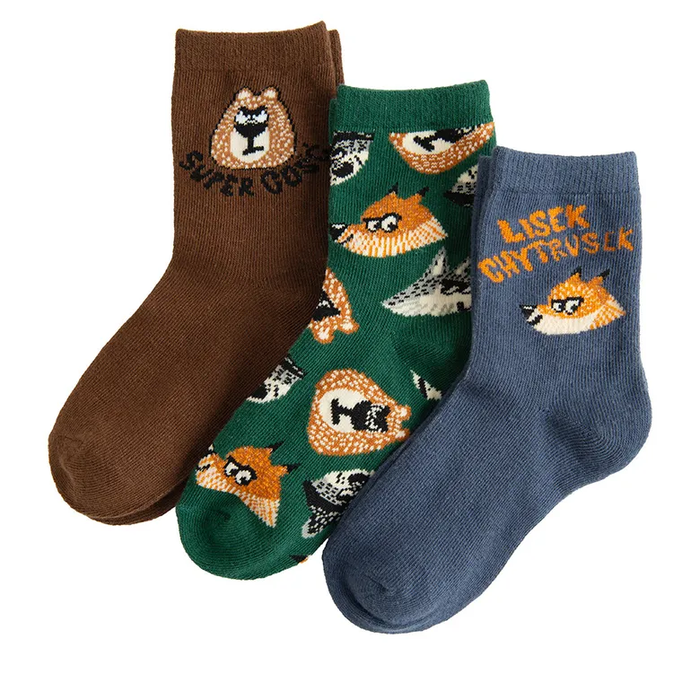 Cool Club, Skarpetki chłopięce, mix, zestaw, 3 szt.