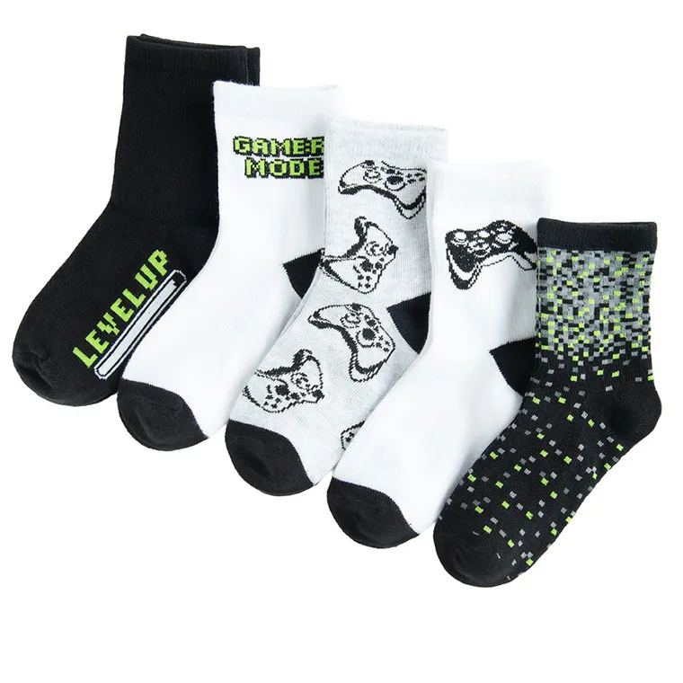 Cool Club, Skarpetki chłopięce, mix, zestaw, 5 szt.