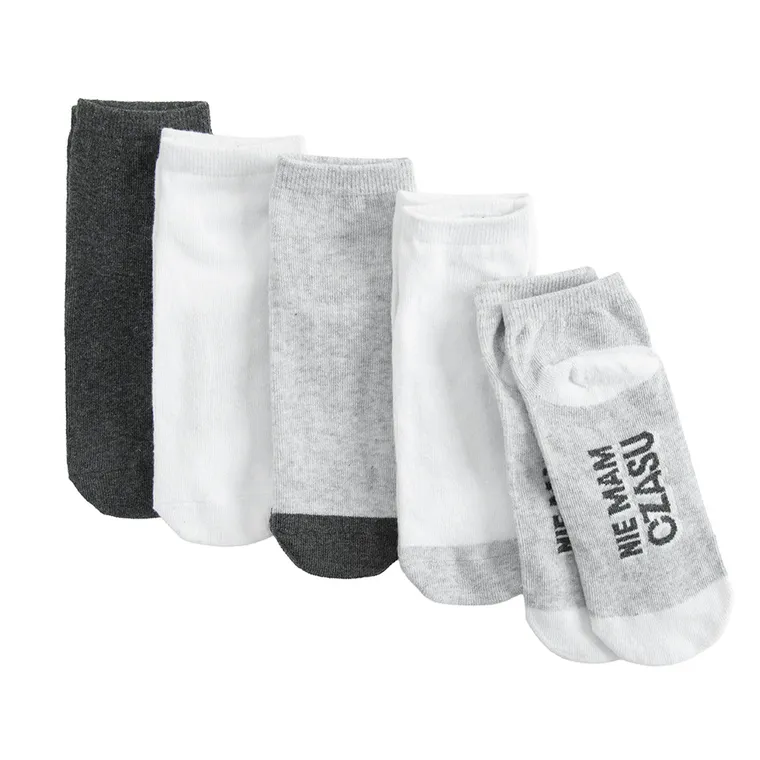 Cool Club, Skarpetki chłopięce, stopki, mix, zestaw, 5 szt.