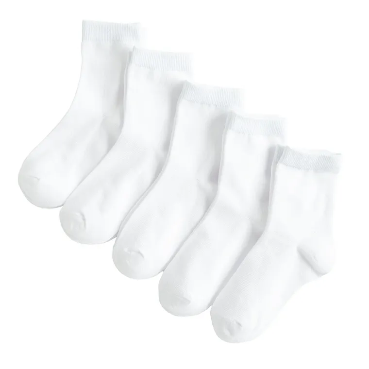 Cool Club, Skarpetki dziecięce, białe, zestaw, 5 szt.